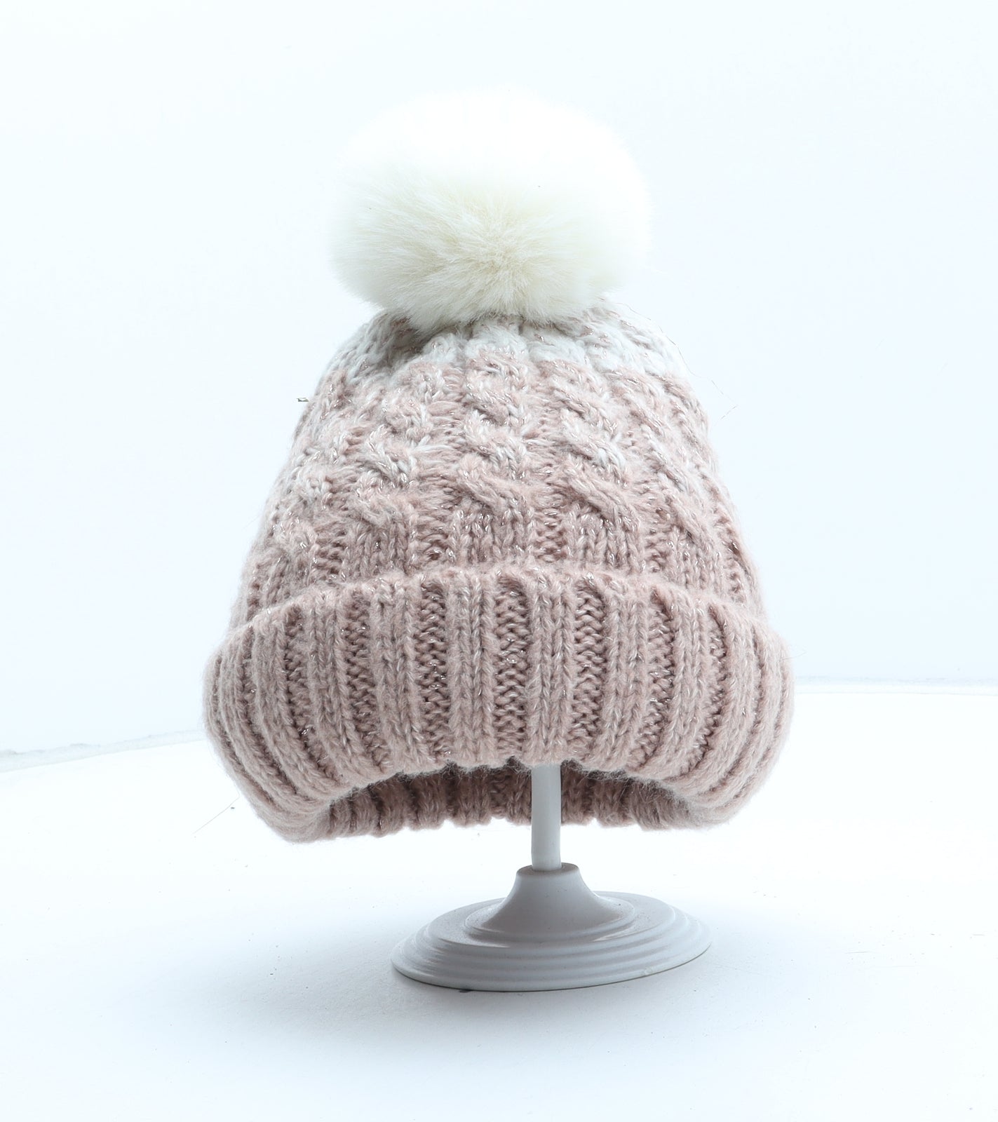 F&F Girls Pink Polyester Boonie Hat One Size - Size 11-13 Years