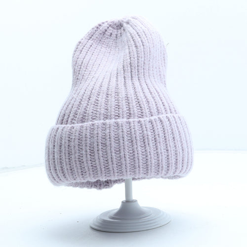 Primark Womens Pink Polyester Beanie One Size