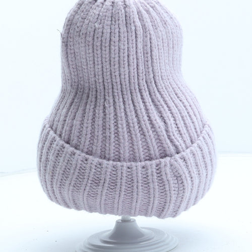 Primark Womens Pink Polyester Beanie One Size