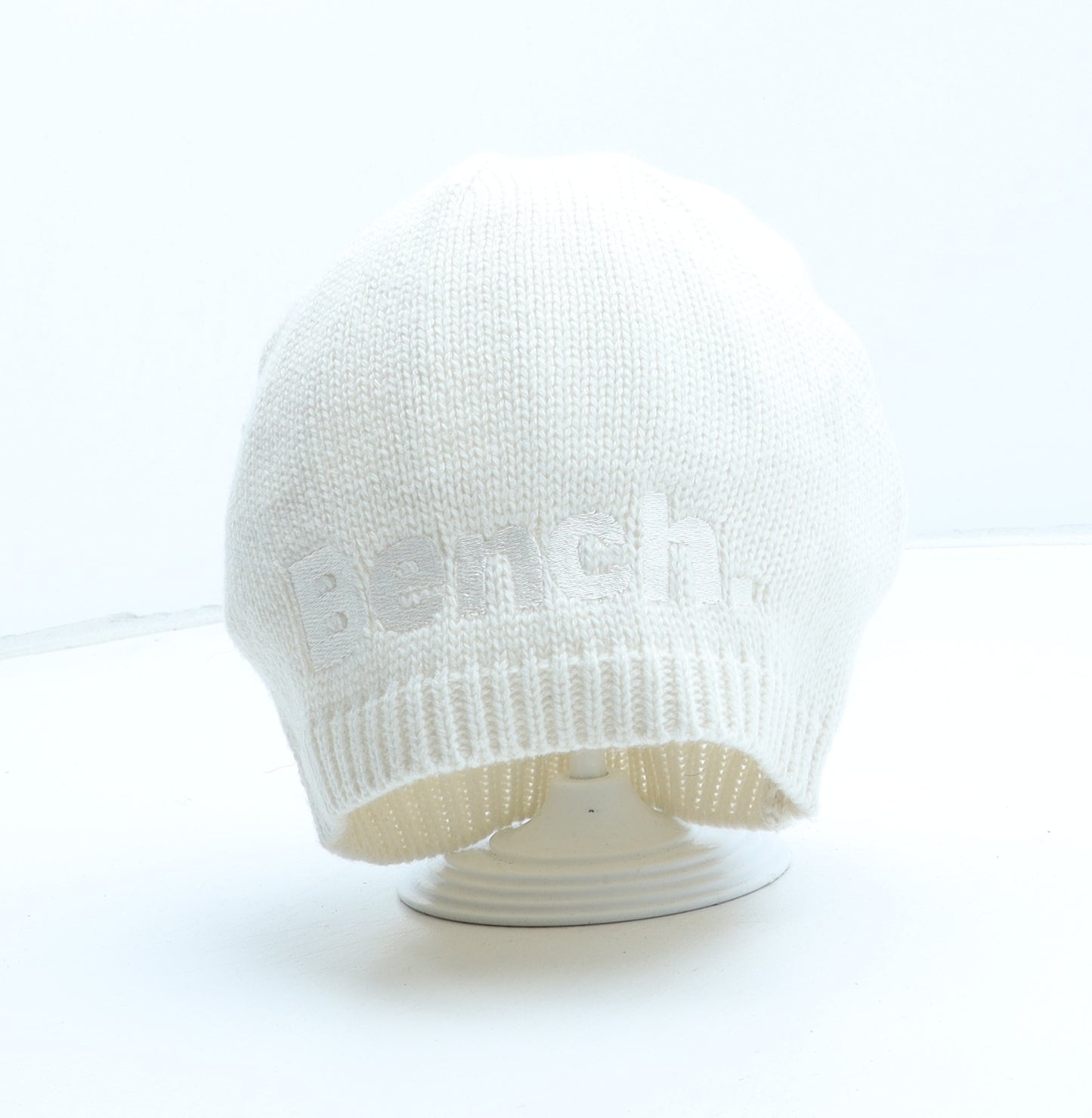 Bench Womens Beige Acrylic Beanie One Size