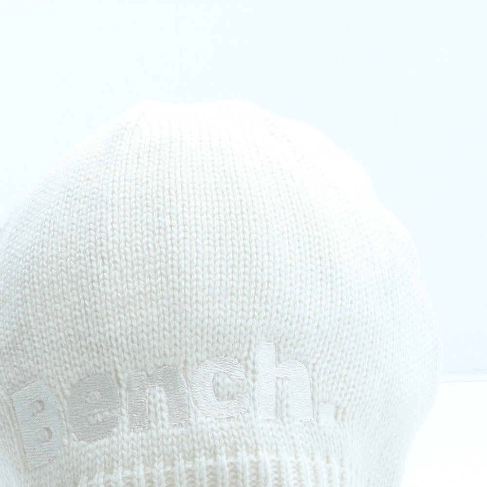 Bench Womens Beige Acrylic Beanie One Size