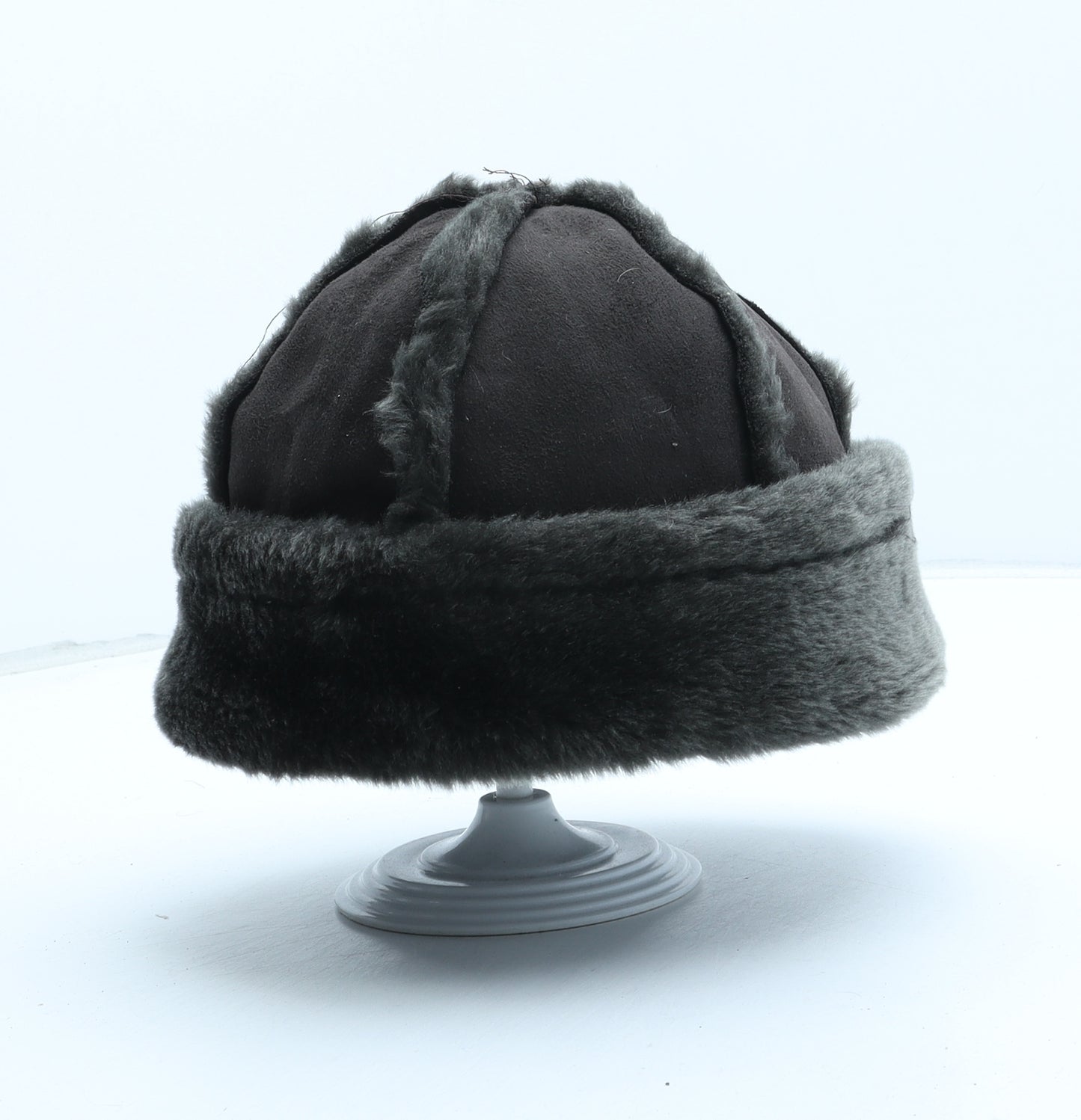Preworn Womens Grey Polyester Cloche One Size