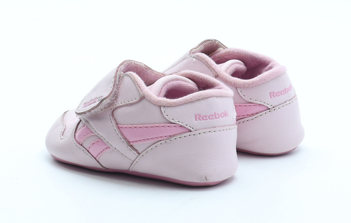 Reebok Girls Pink Polyester Sneaker Trainer UK 2.5