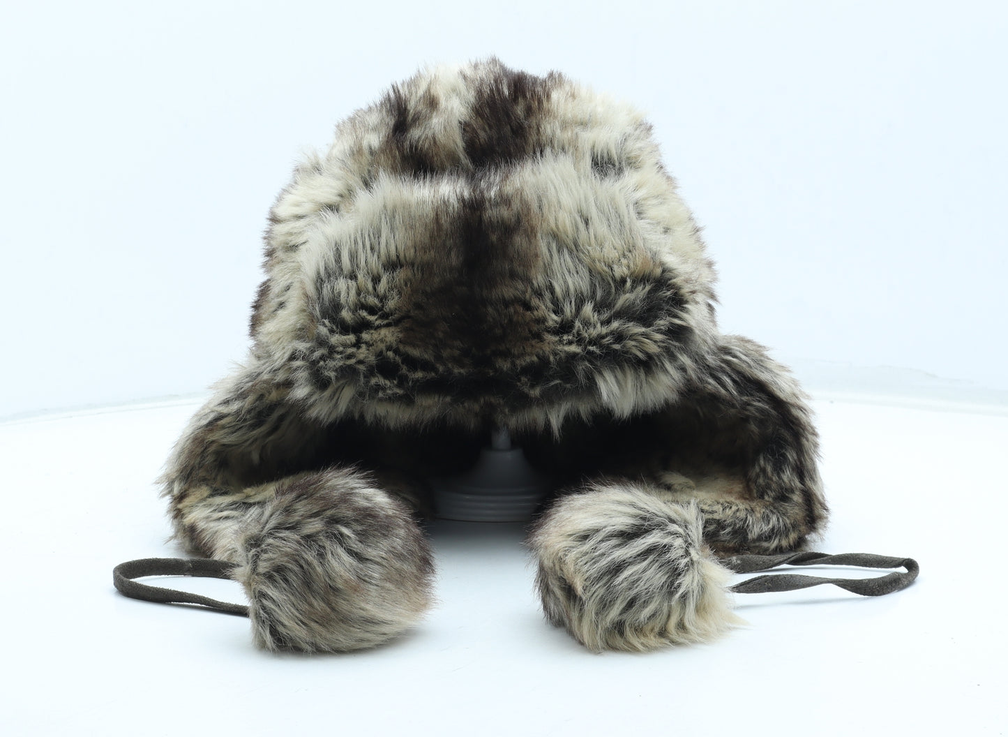 Atmosphere Womens Brown Acrylic Trapper Hat One Size