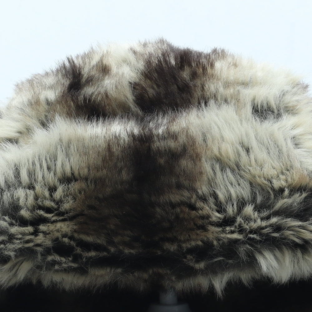 Atmosphere Womens Brown Acrylic Trapper Hat One Size
