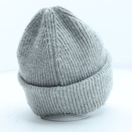 Primark Womens Grey Acrylic Beanie One Size
