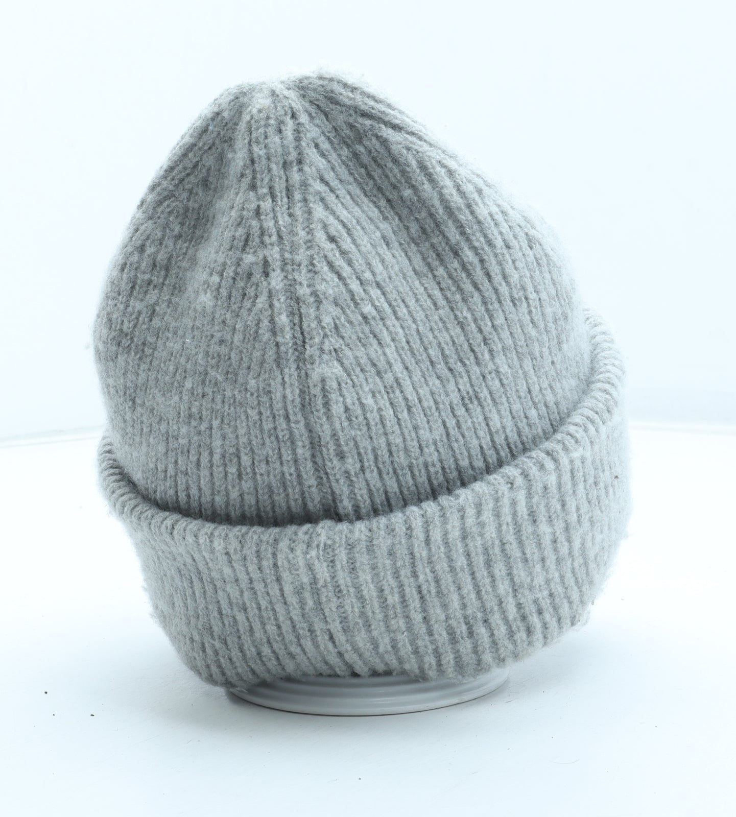 Primark Womens Grey Acrylic Beanie One Size