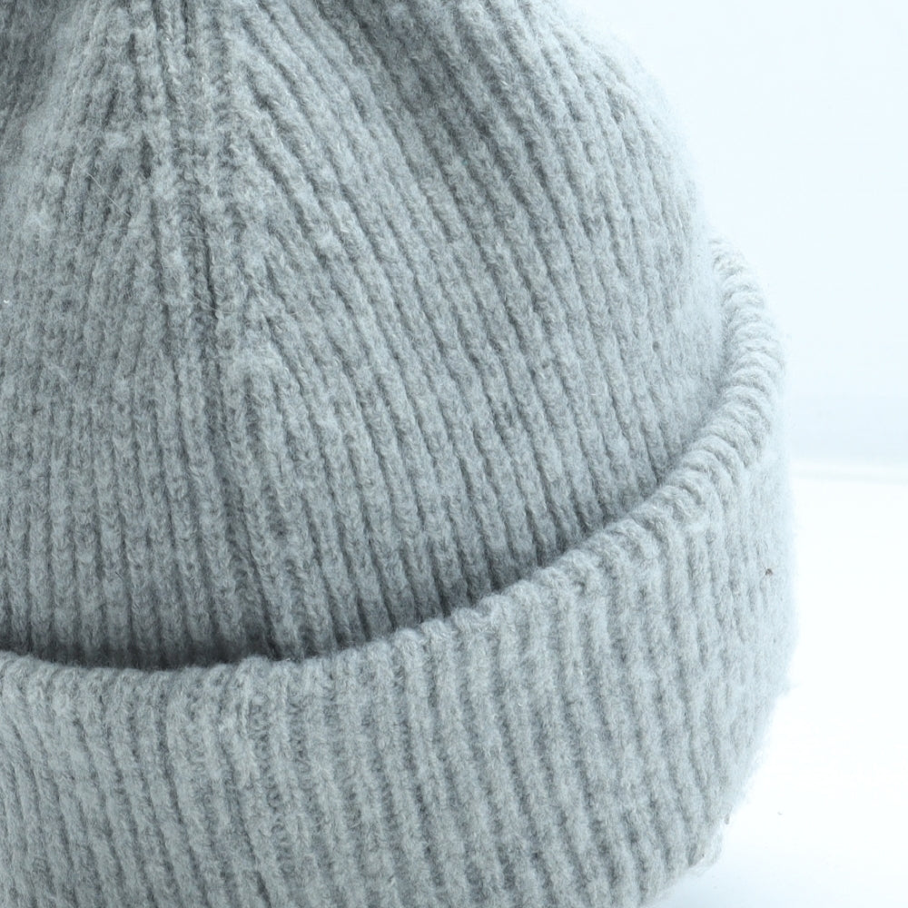 Primark Womens Grey Acrylic Beanie One Size