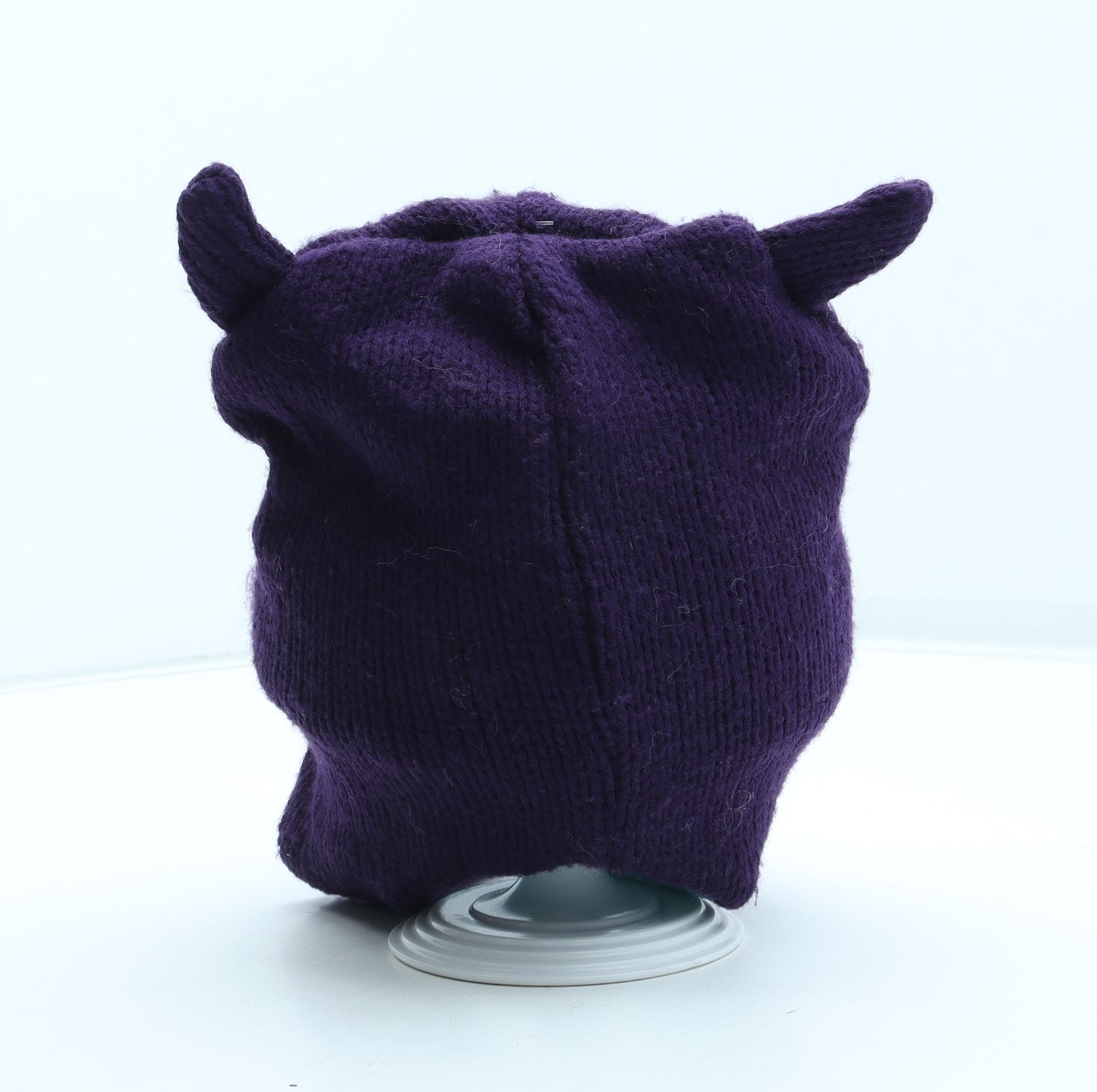 Mountain Warehouse Girls Purple Acrylic Winter Hat One Size - Owl Pattern