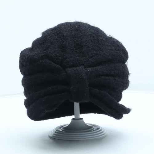 Primark Womens Black Acrylic Beanie One Size