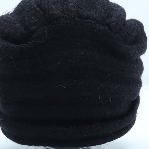 Primark Womens Black Acrylic Beanie One Size