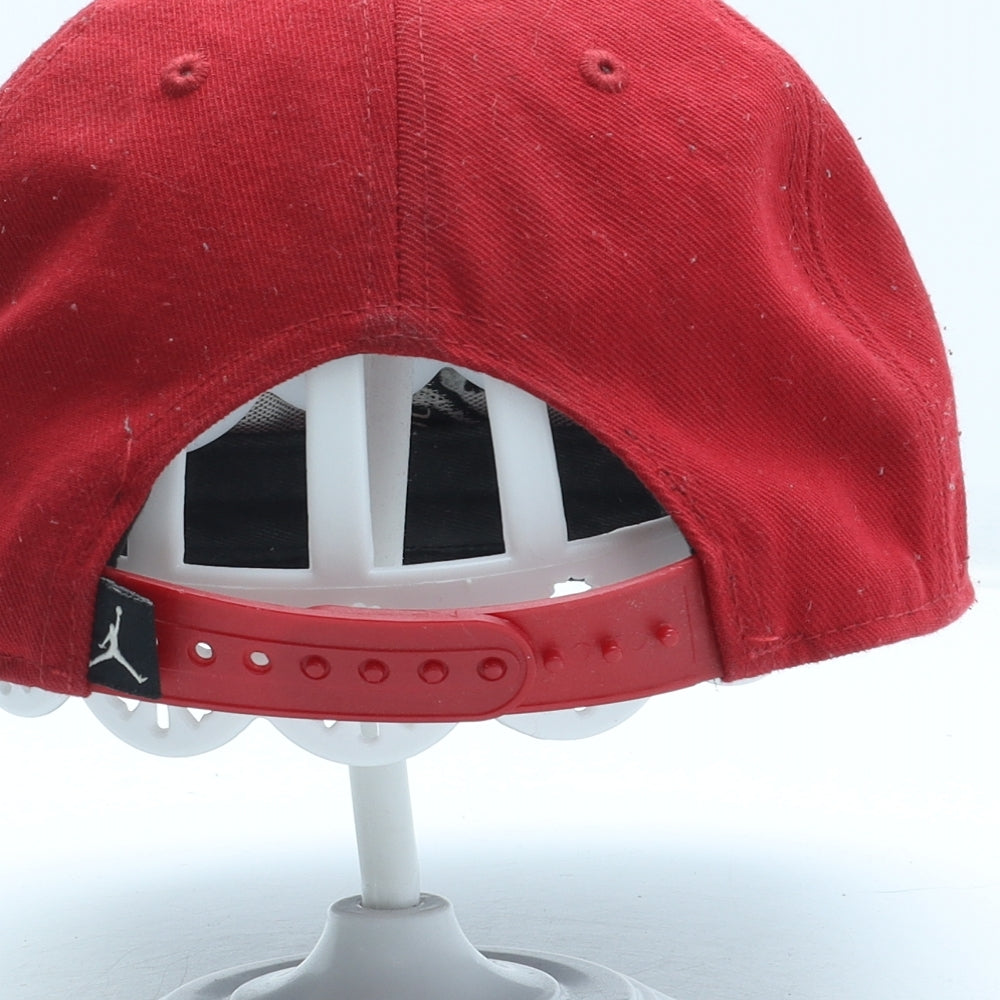 Nike Mens Red Polyester Snapback Size Adjustable
