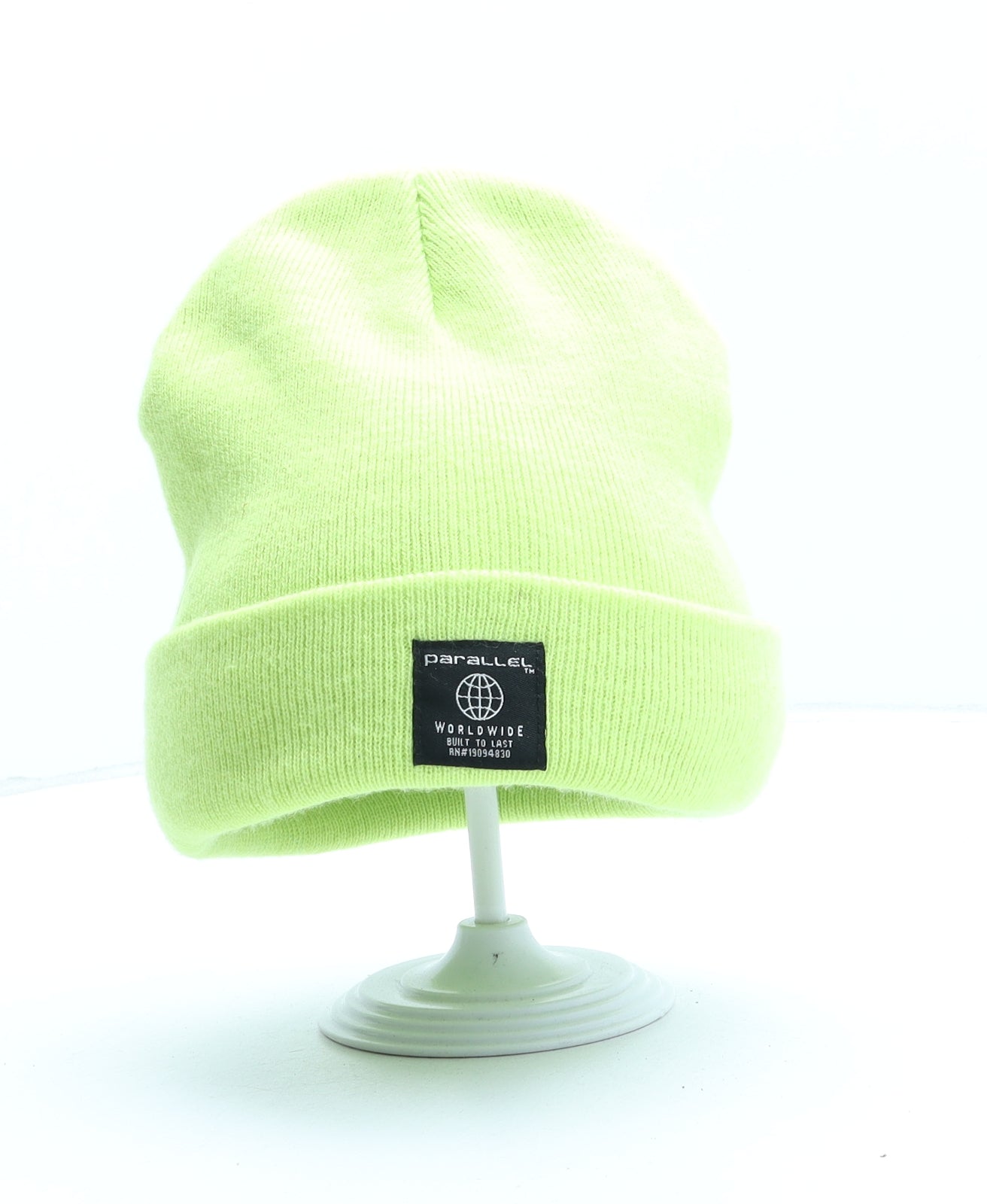 New Look Mens Green Acrylic Beanie One Size