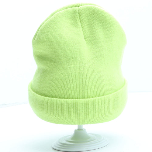 New Look Mens Green Acrylic Beanie One Size