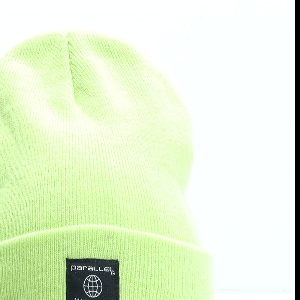 New Look Mens Green Acrylic Beanie One Size