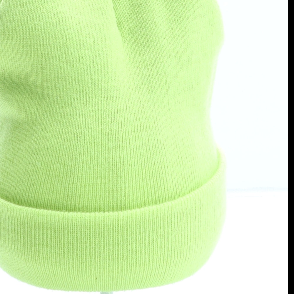 New Look Mens Green Acrylic Beanie One Size