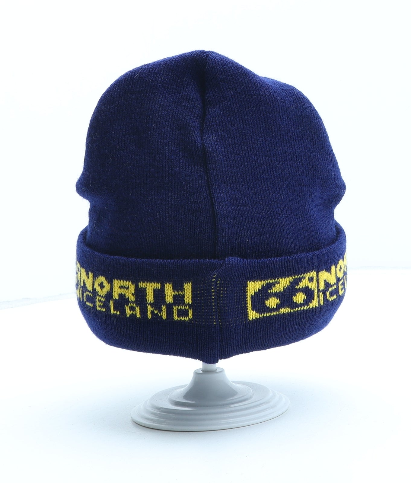66 North Iceland Mens Blue Acrylic Beanie One Size