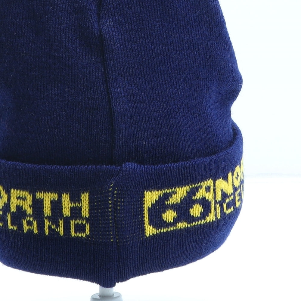 66 North Iceland Mens Blue Acrylic Beanie One Size