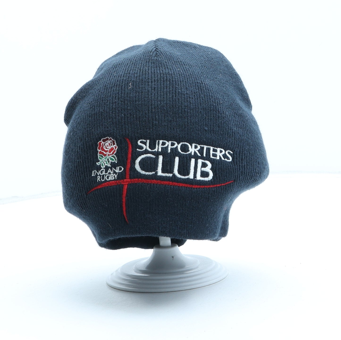 Beechfield Mens Blue Acrylic Beanie One Size - England Rugby
