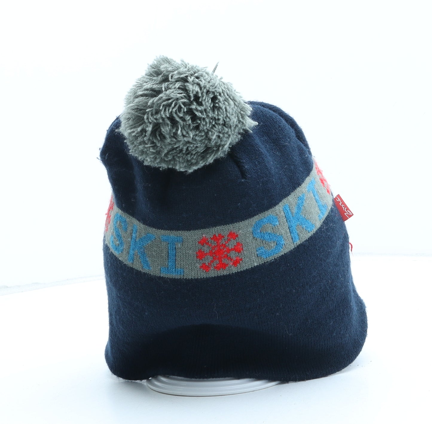 Preworn Boys Blue Acrylic Winter Hat One Size - Goggles