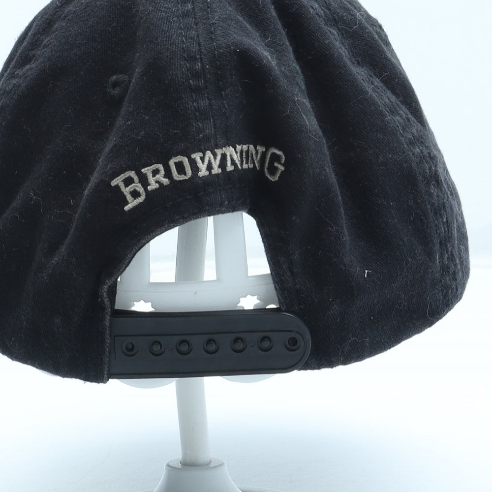 Browning Mens Black Polyester Snapback Size Adjustable