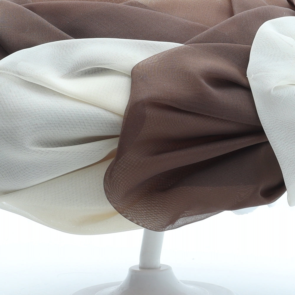 Preworn Womens Brown Geometric Nylon Headpiece/Fascinator One Size