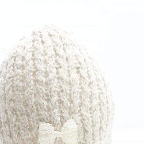 Atmosphere Womens Beige Acrylic Winter Hat One Size