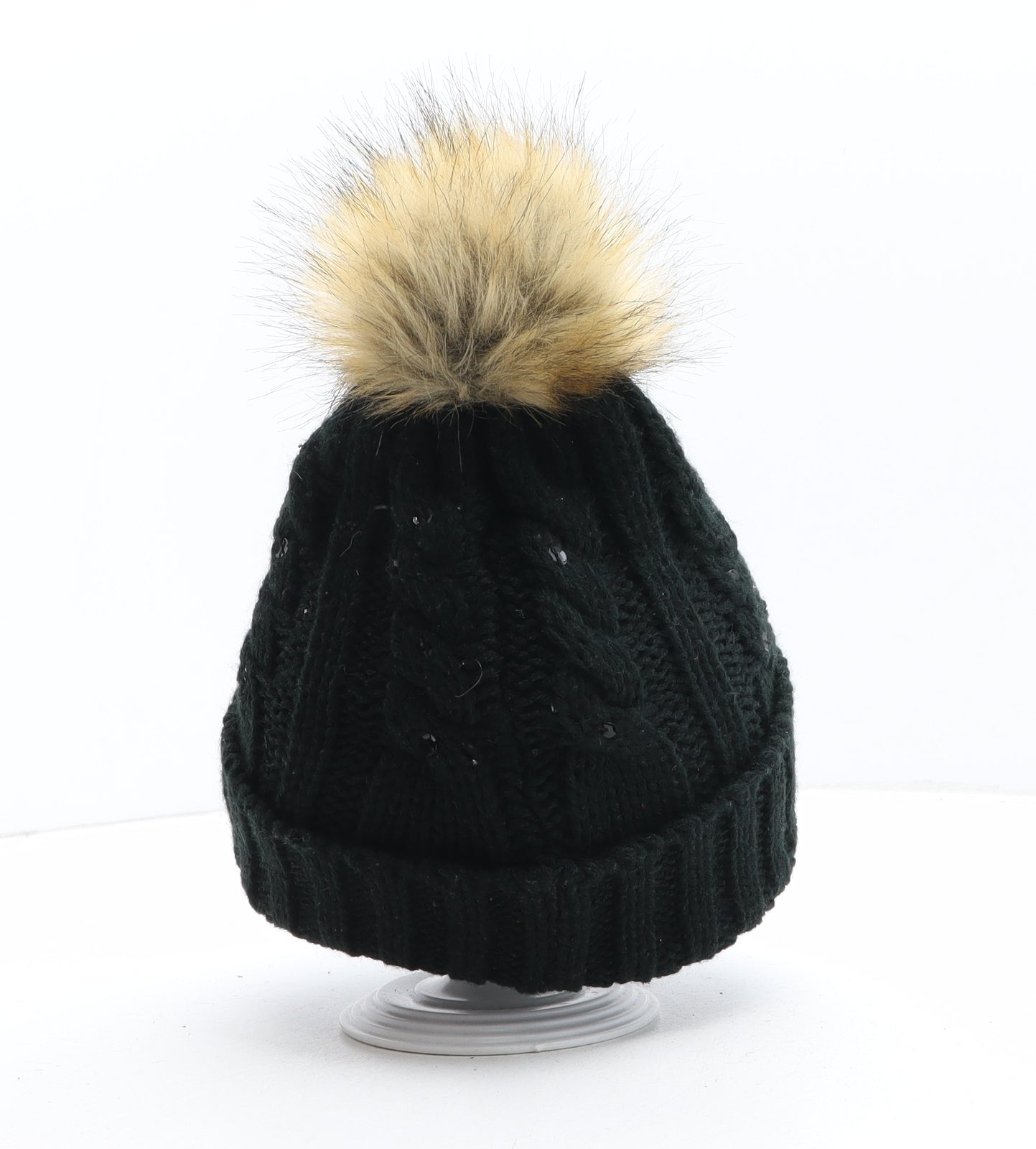 Trespass Womens Black Acrylic Winter Hat One Size