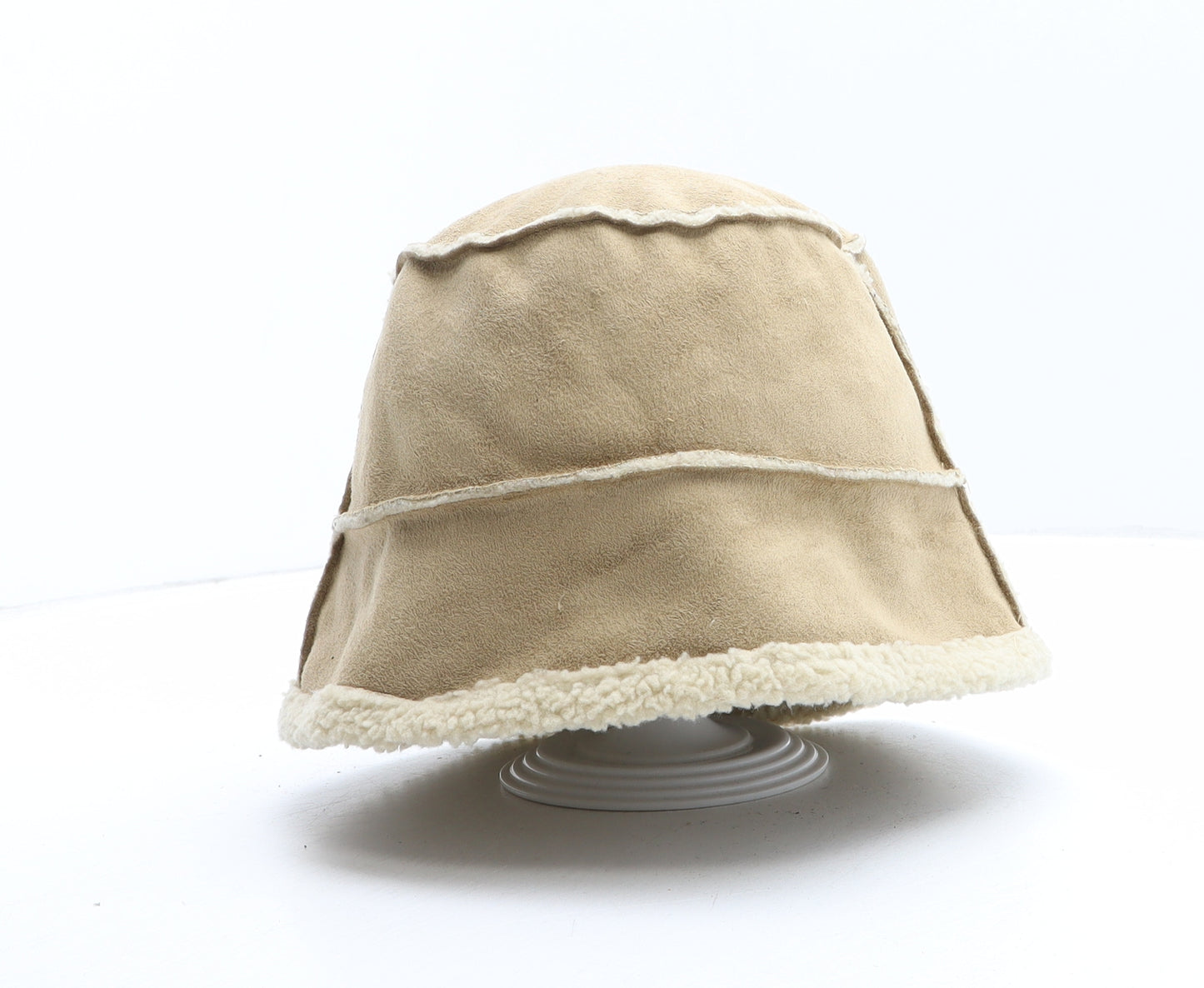Jeff & Co Womens Beige Polyester Winter Hat One Size