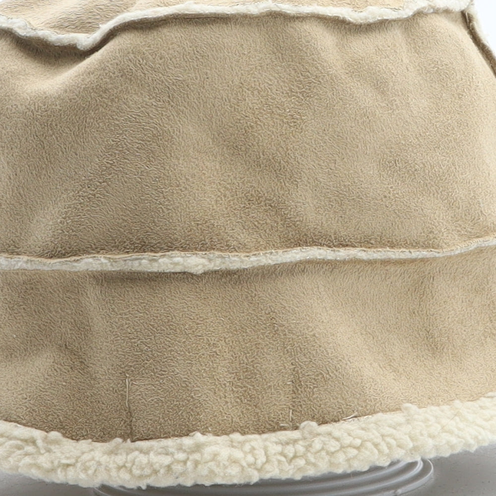 Jeff & Co Womens Beige Polyester Winter Hat One Size