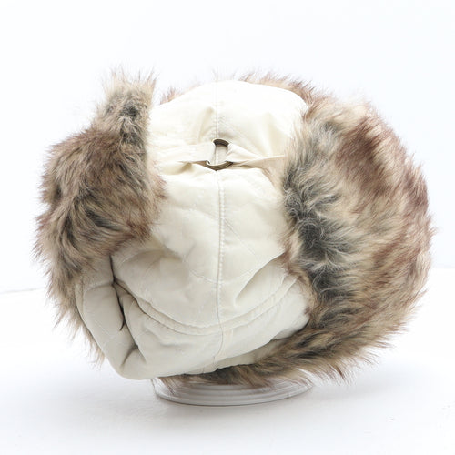 Peter Storm Womens Beige Polyester Winter Hat Size L