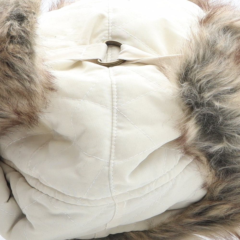 Peter Storm Womens Beige Polyester Winter Hat Size L