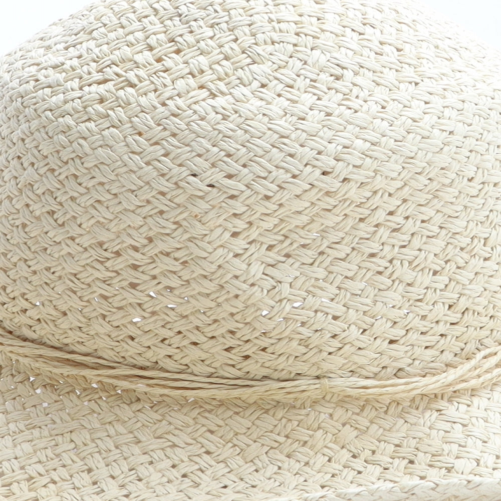 TU Womens Beige Paper Sun Hat One Size
