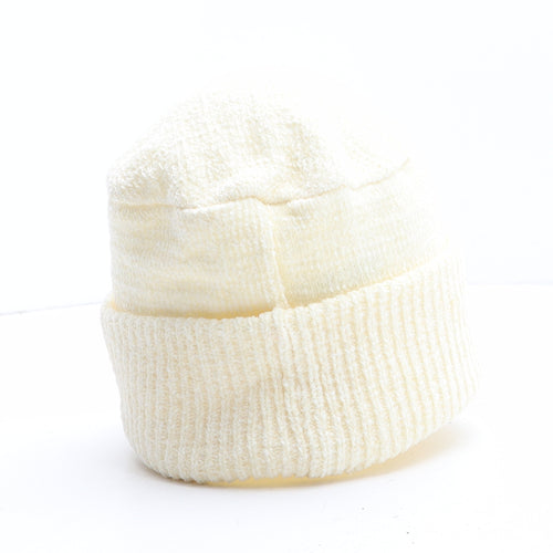 Marks and Spencer Womens Beige Acrylic Winter Hat One Size