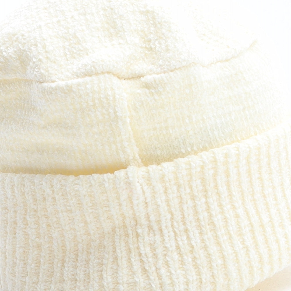Marks and Spencer Womens Beige Acrylic Winter Hat One Size