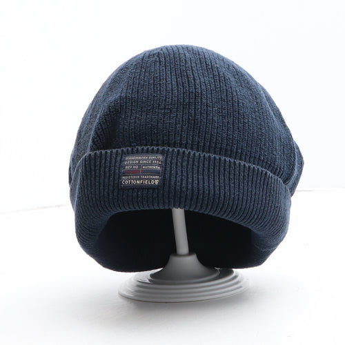 Preworn Boys Blue Acrylic Beanie One Size