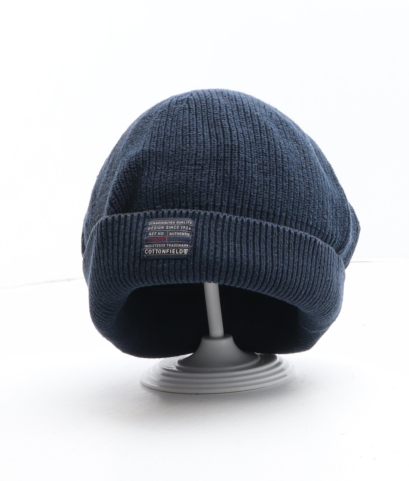 Preworn Boys Blue Acrylic Beanie One Size