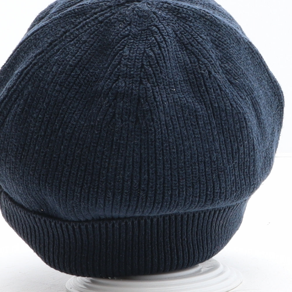 Preworn Boys Blue Acrylic Beanie One Size