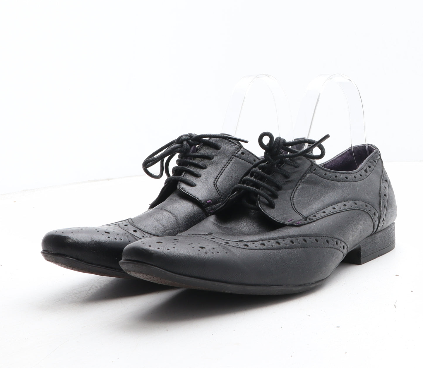 Burton Mens Black Synthetic Brogue Dress UK 7 41