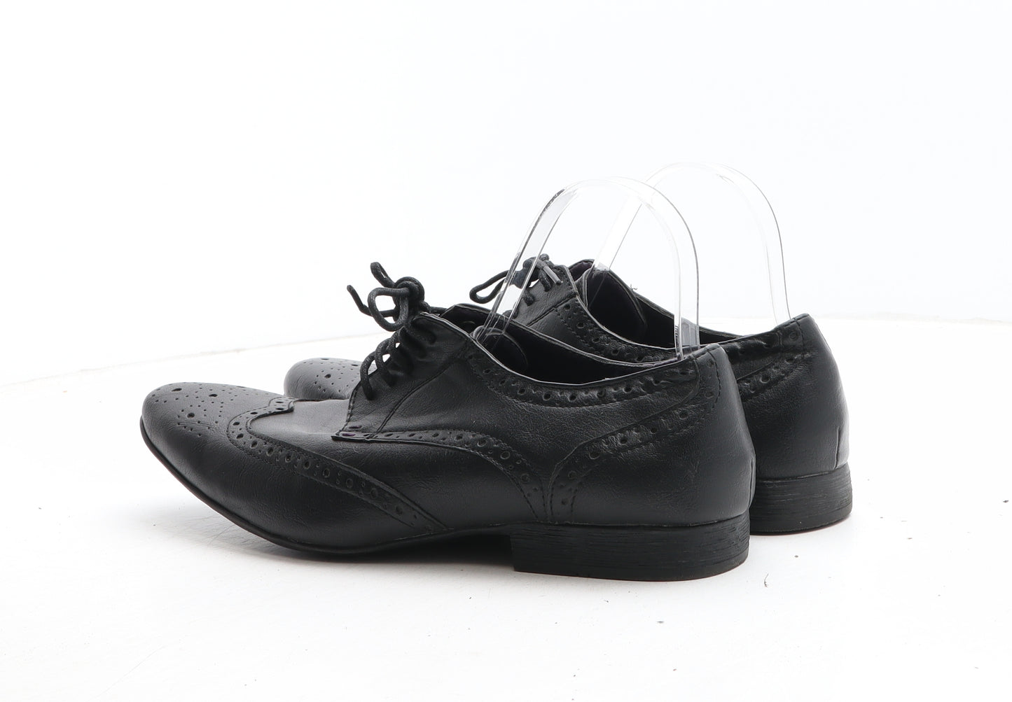 Burton Mens Black Synthetic Brogue Dress UK 7 41