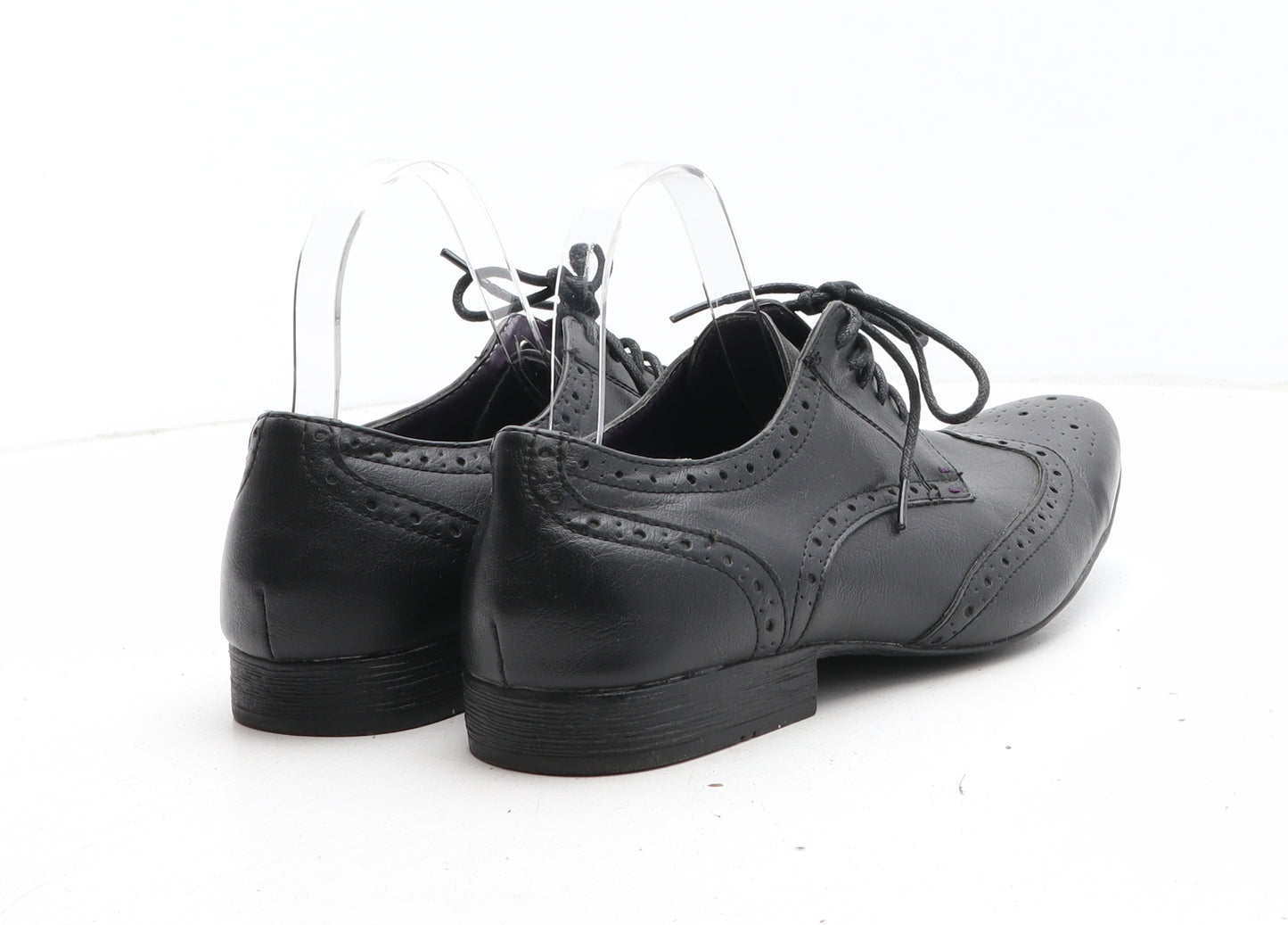 Burton Mens Black Synthetic Brogue Dress UK 7 41
