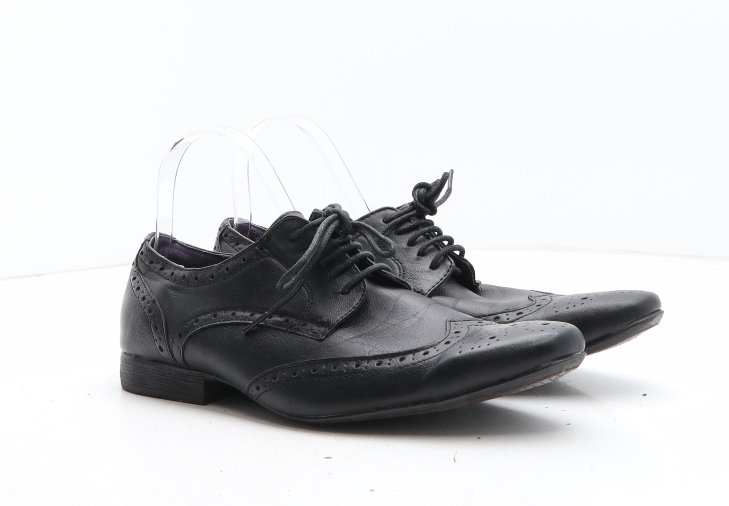 Burton Mens Black Synthetic Brogue Dress UK 7 41