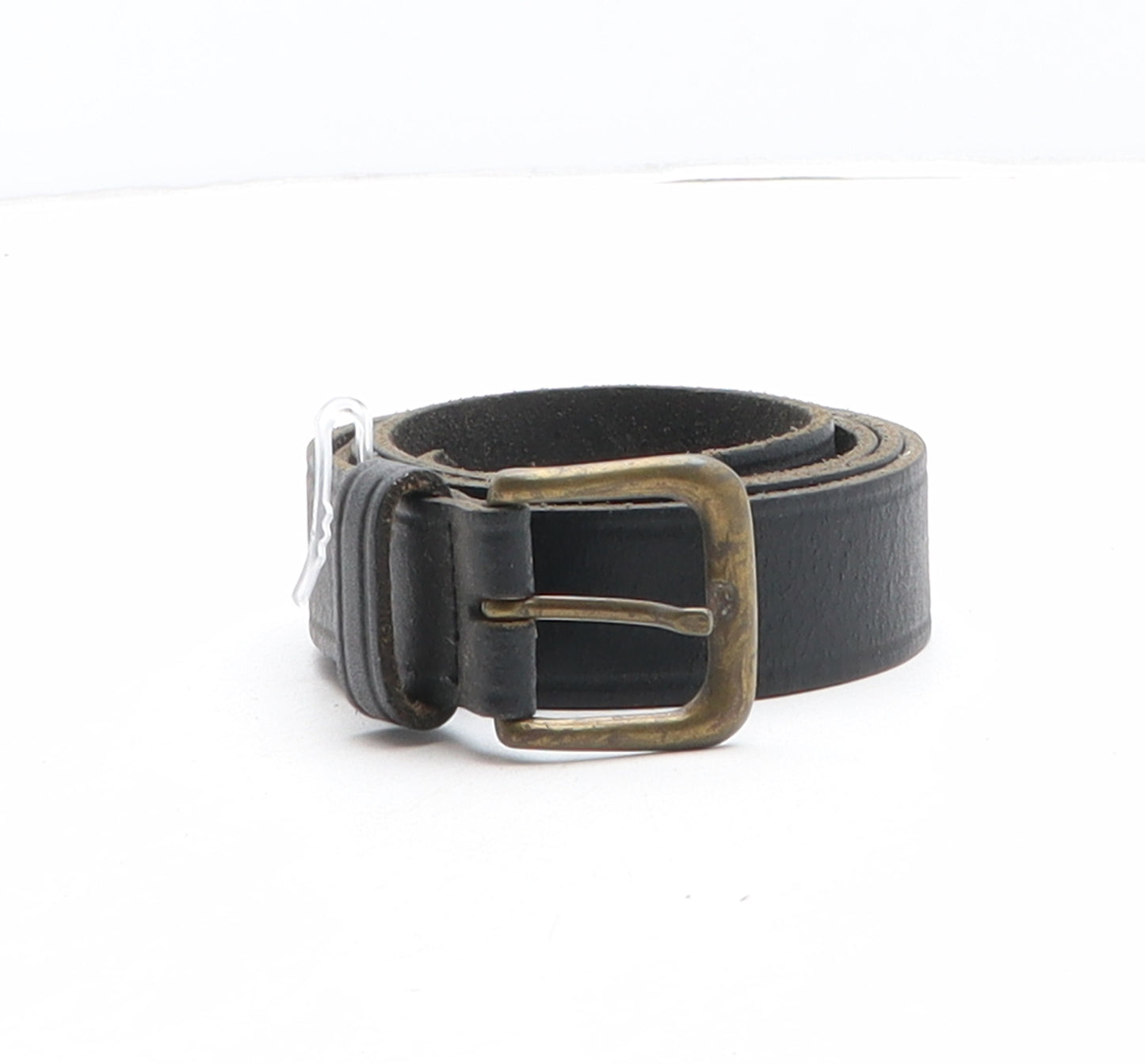 Burton Mens Brown Solid Leather Dress Belt Belt Size 40