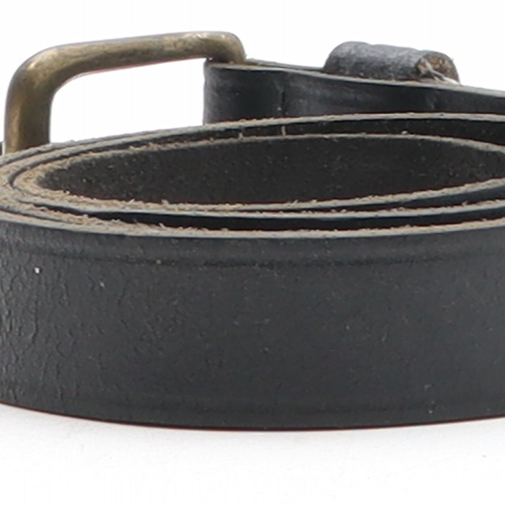 Burton Mens Brown Solid Leather Dress Belt Belt Size 40