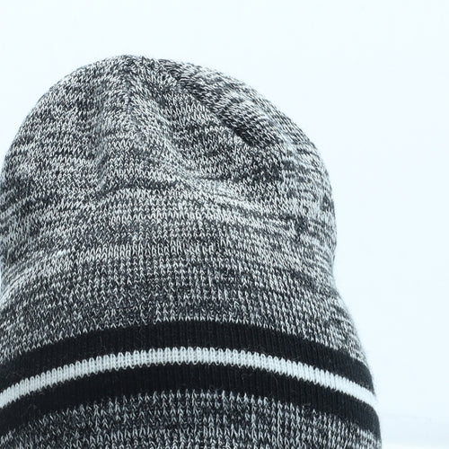 Preworn Boys Grey Acrylic Beanie One Size