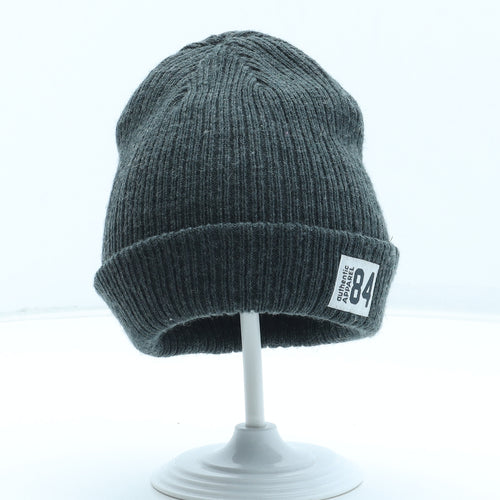 F&F Boys Grey Acrylic Beanie One Size