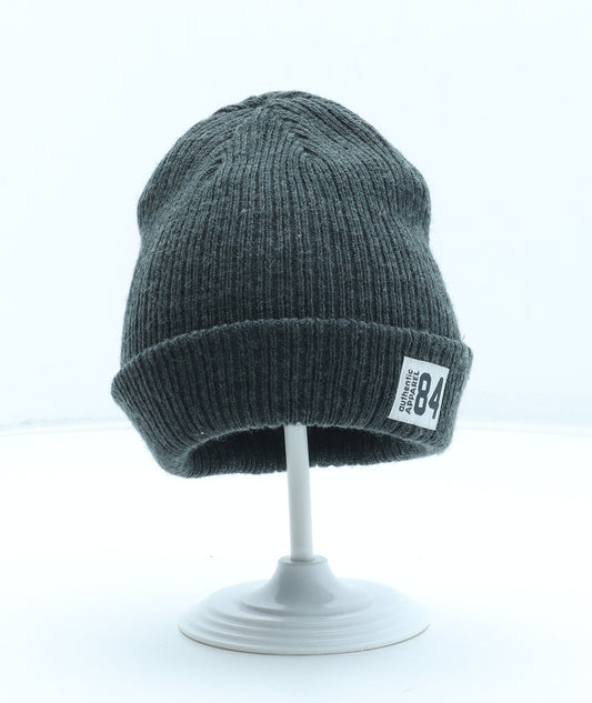 F&F Boys Grey Acrylic Beanie One Size