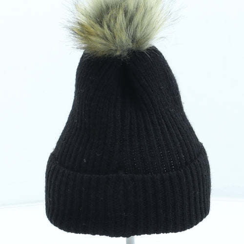 Primark Womens Black Acrylic Winter Hat One Size