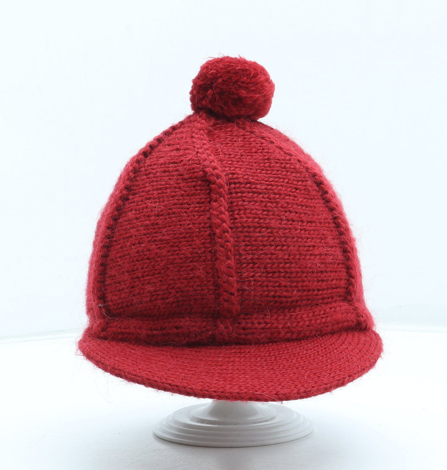 Gap Womens Red Acrylic Winter Hat Size S
