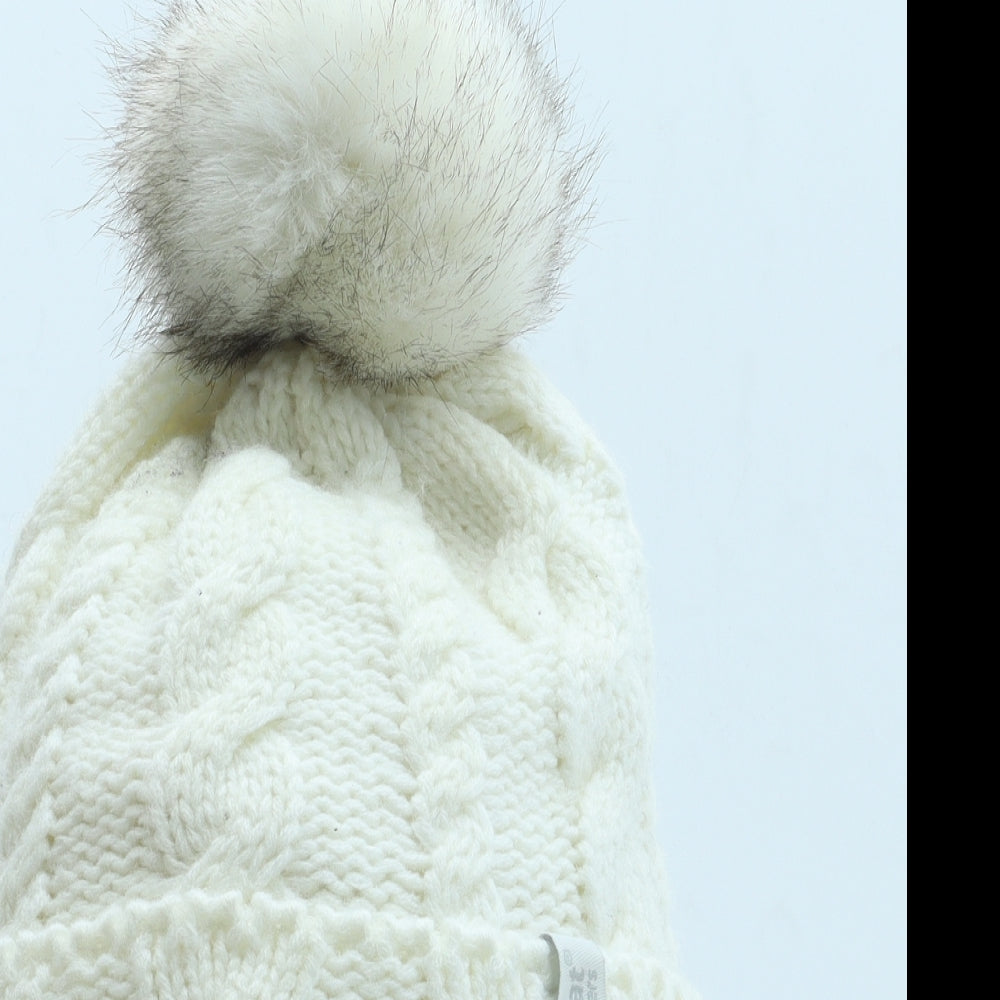 Heat Holders Womens White Acrylic Winter Hat One Size